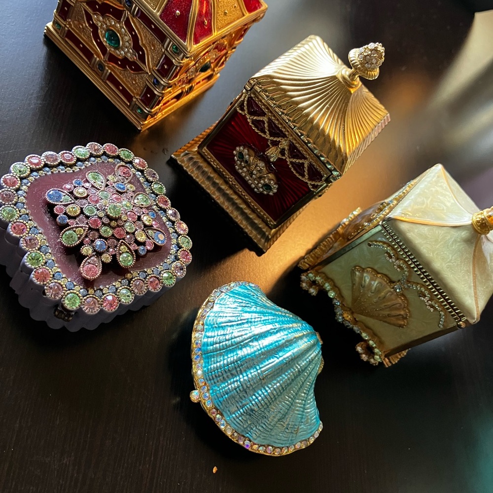 Trinket boxes used good condition